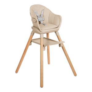 Ξύλινο Καρεκλάκι Φαγητού Kikkaboo Woody Beige (31004010174) Ξύλινο Καρεκλάκι Φαγητού Kikkaboo Woody Beige (31004010174)