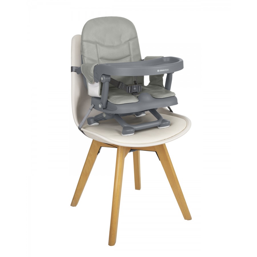 Kikkaboo Κάθισμα Φαγητού  Pappo Grey (31004010193)