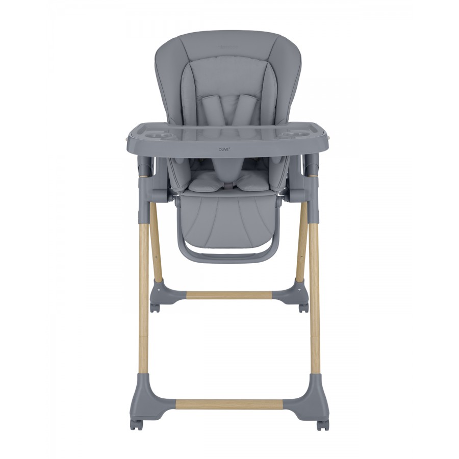 Kikkaboo Καρέκλα Φαγητού Olive 2 Grey (31004010208) Kikkaboo Καρέκλα Φαγητού Olive 2 Grey (31004010208)