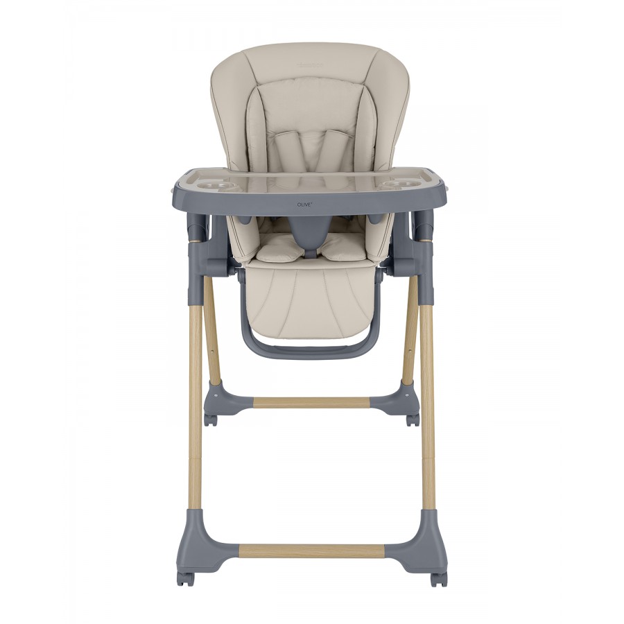 Kikkaboo Καρέκλα Φαγητού Olive 2 Beige (31004010209) Kikkaboo Καρέκλα Φαγητού Olive 2 Beige (31004010209)