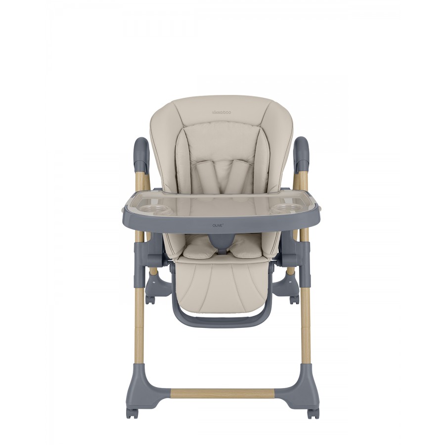 Kikkaboo Καρέκλα Φαγητού Olive 2 Beige (31004010209) Kikkaboo Καρέκλα Φαγητού Olive 2 Beige (31004010209)