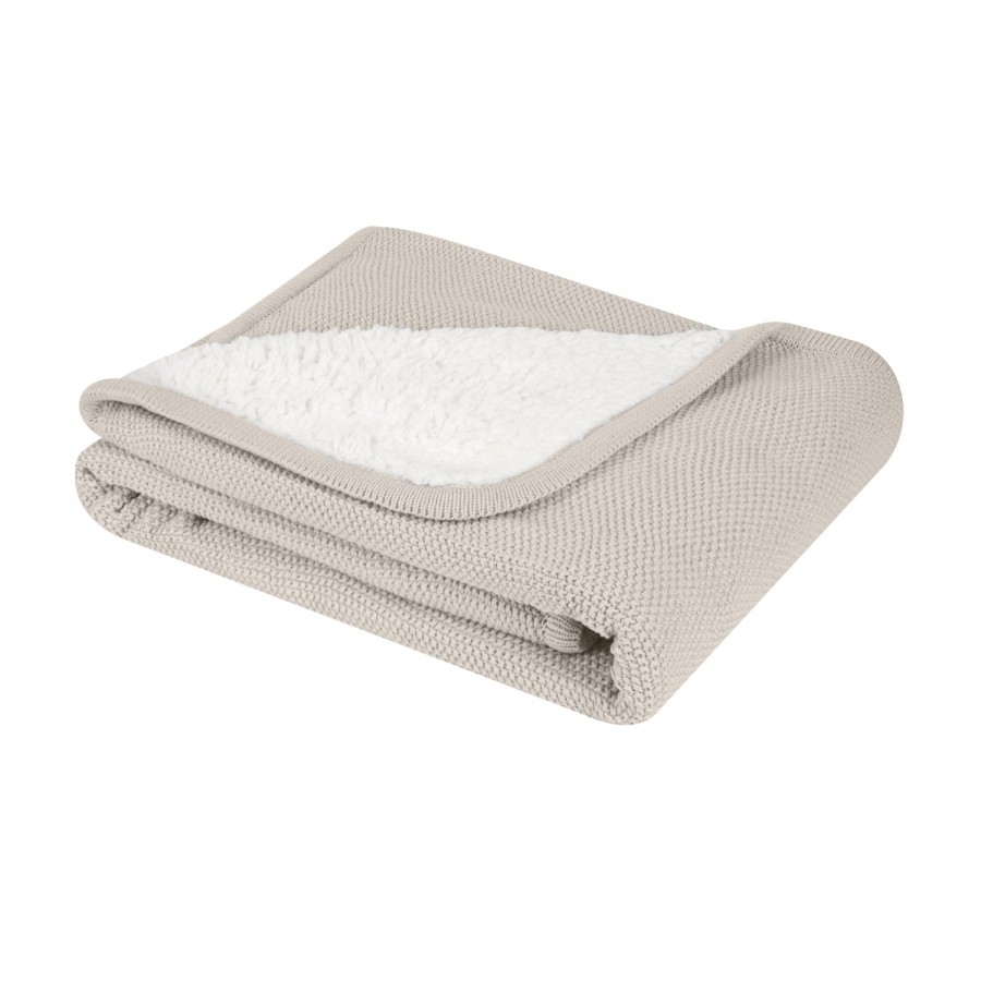 Kikka Boo Cuddle Blanket Knitted Double Face Knitted Sherpa Dream Beige (31103010048)