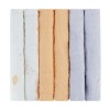 Kikka Boo Λαβέτες Ώμου από Μουσελίνα 6τμχ 30x30cm Seally me (31103010101)