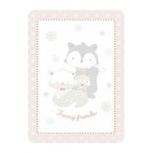 Kikka Boo Κουβέρτα Unicorn 80x110 cm Funny Friends Pink (31103020093) Kikka Boo Κουβέρτα Unicorn 80x110 cm Funny Friends Pink (31103020093)