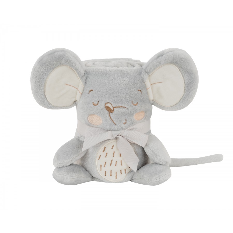 Kikka Boo Κουβέρτα Αγκαλιάς & Λίκνου 3D Joyful Mice (31103020111)