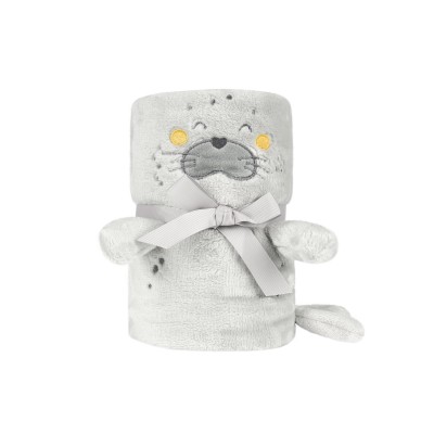 Kikka Boo Κουβέρτα Αγκαλιάς & Λίκνου Seally me (31103020169)