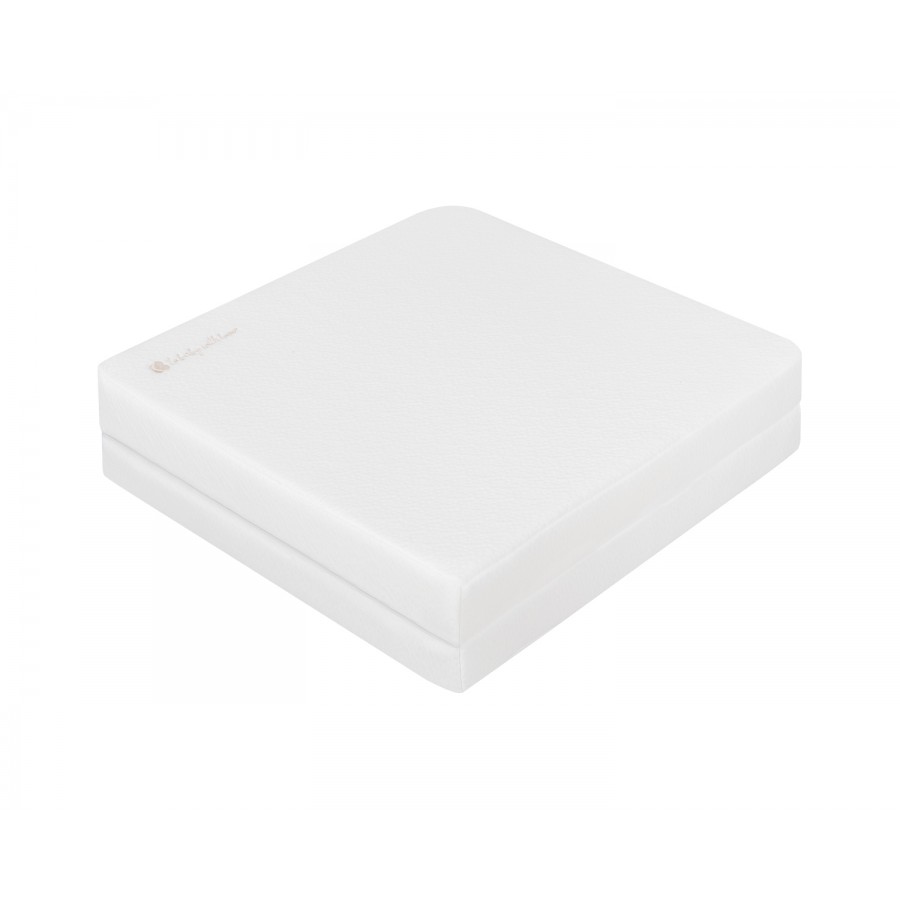 Kikka Boo Αναδιπλούμενο στρωματάκι λίκνου 45х80х5cm Airknit White (31107020044)