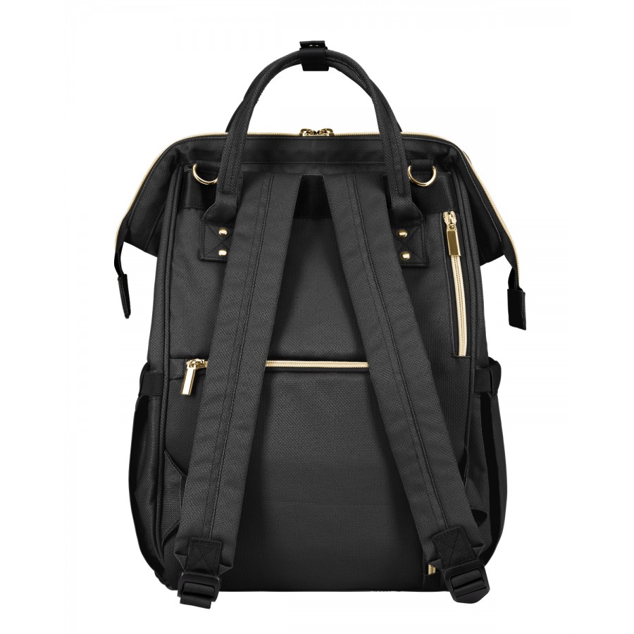 Kikka Boo Τσάντα Αλλαξιέρα Siena - Black & Gold (31108020020) Kikka Boo Τσάντα Αλλαξιέρα Siena - Black & Gold (31108020020)