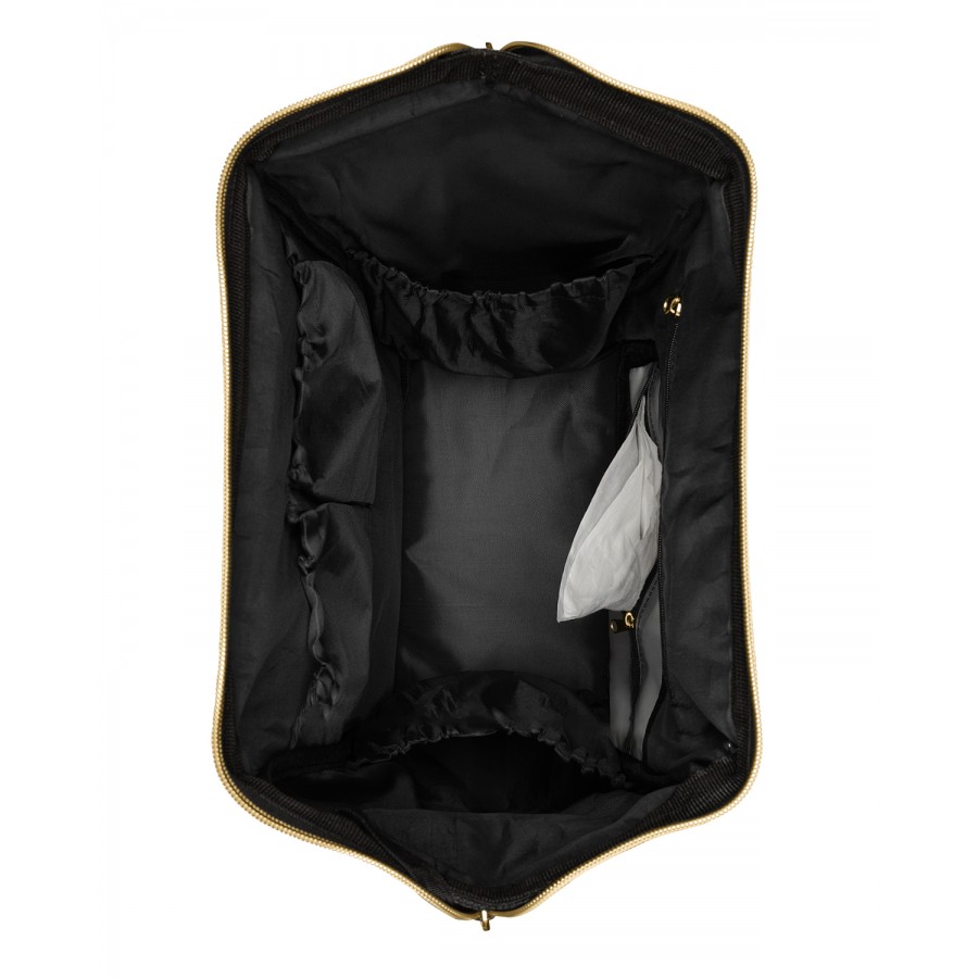 Kikka Boo Τσάντα Αλλαξιέρα Siena - Black & Gold (31108020020) Kikka Boo Τσάντα Αλλαξιέρα Siena - Black & Gold (31108020020)