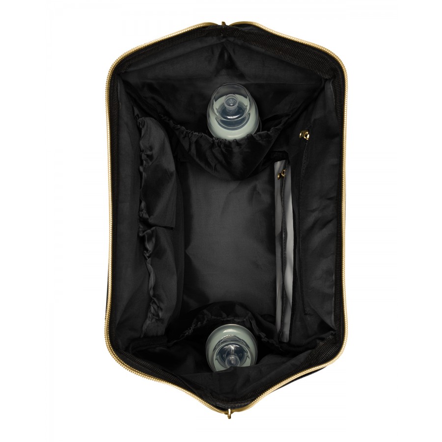 Kikka Boo Τσάντα Αλλαξιέρα Siena - Black & Gold (31108020020) Kikka Boo Τσάντα Αλλαξιέρα Siena - Black & Gold (31108020020)