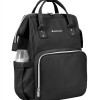 Kikka Boo Τσάντα Αλλαξιέρα Siena - Black & Silver (31108020111)