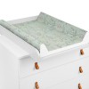 Kikkaboo Αλλαξιέρα 50x80 εκ. Σκληρή Secret Garden Green (31108060118)