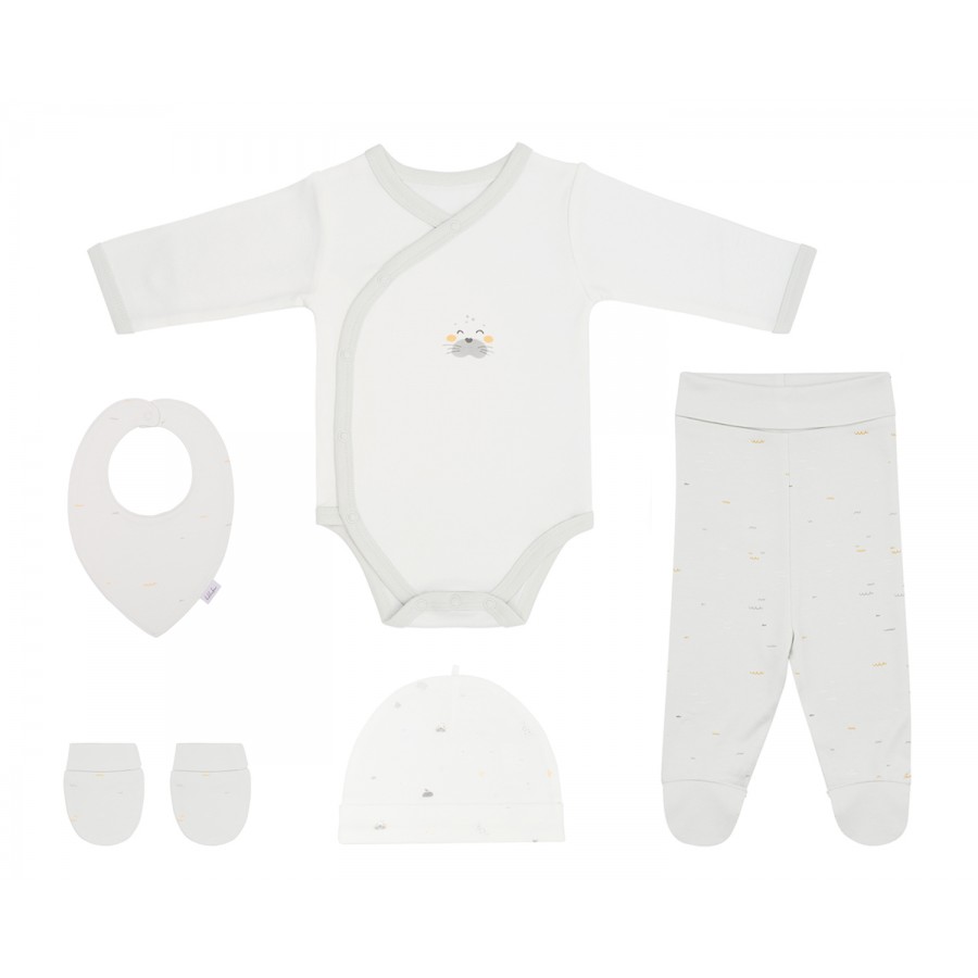 Kikkaboo Σετ 5 τεμαχίων 0-3 μην΄ών Seally me (31110300008)