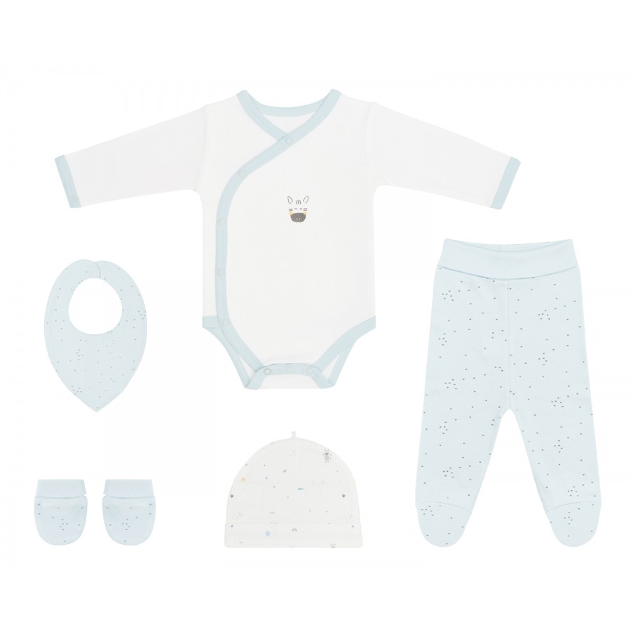 Kikkaboo Σετ 5 τεμαχίων 0-3 μηνών Stripy Friends (31110300016) Kikkaboo Σετ 5 τεμαχίων 0-3 μηνών Stripy Friends (31110300016)