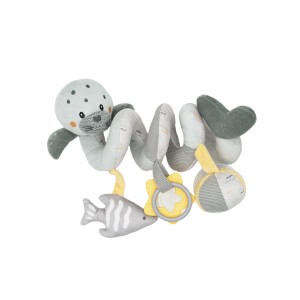 Kikkaboo Μαλακή κουδουνίστρα Spiral Toy Seally Me (31201010472) Kikkaboo Μαλακή κουδουνίστρα Spiral Toy Seally Me (31201010472)