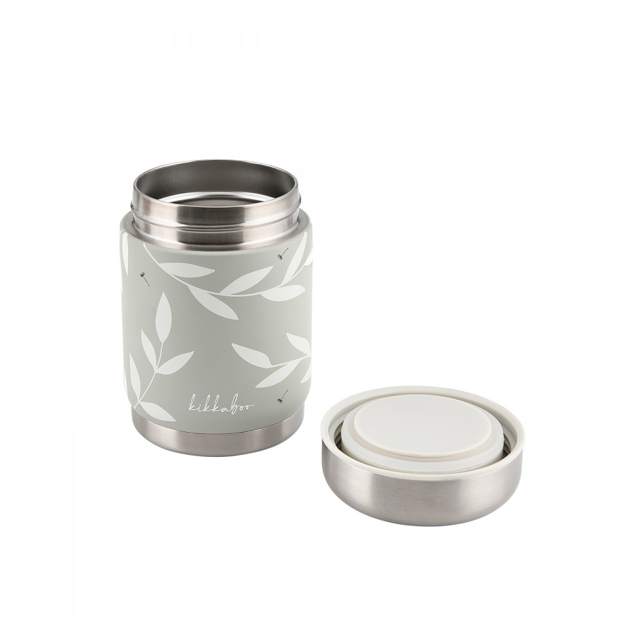 Kikkaboo Θερμός Φαγητού 400ml Flora Sand (31302030091)