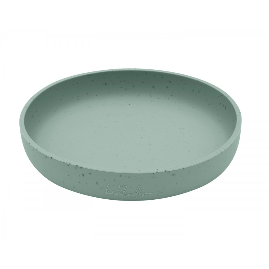 Kikkaboo  Σετ Φαγητού από Σιλικόνη 5 τεμαχίων Platinum Silicone Sage (31302050001)