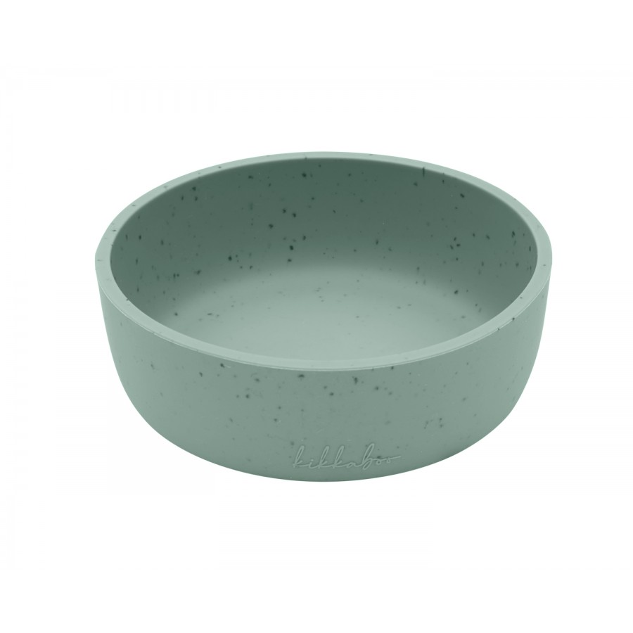Kikkaboo  Σετ Φαγητού από Σιλικόνη 5 τεμαχίων Platinum Silicone Sage (31302050001)
