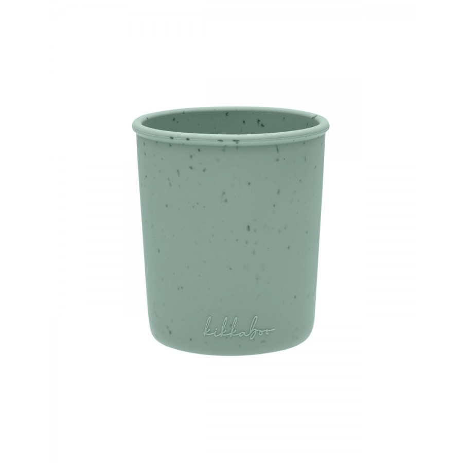 Kikkaboo  Σετ Φαγητού από Σιλικόνη 5 τεμαχίων Platinum Silicone Sage (31302050001)