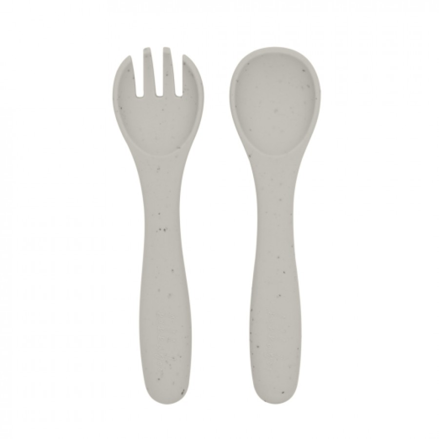 Kikkaboo  Σετ Φαγητού από Σιλικόνη 5 τεμαχίων Platinum Silicone Sand (31302050002)