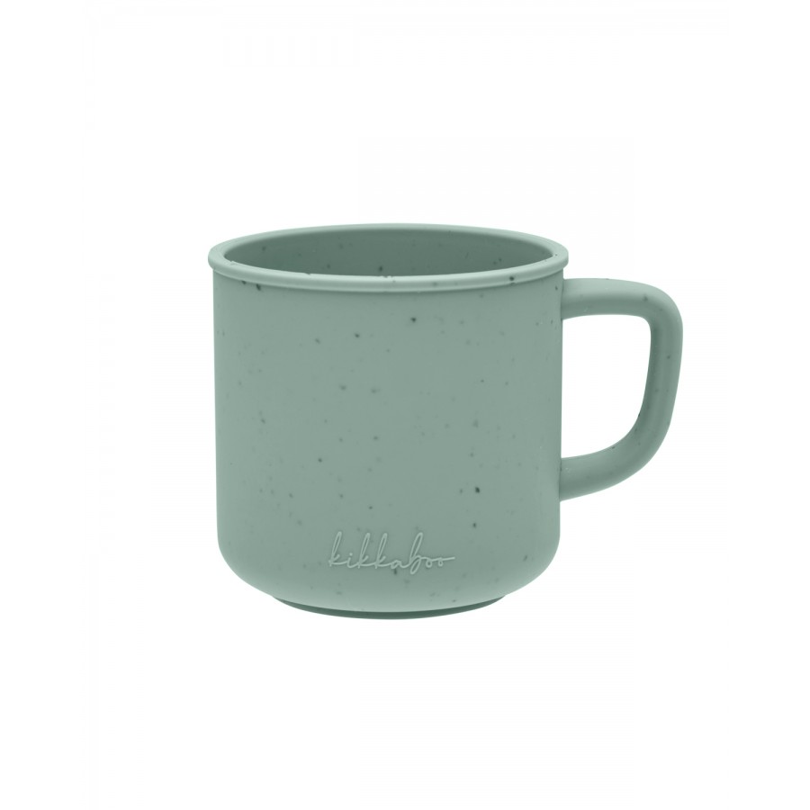 Kikkaboo Ποτηράκι με Λαβή από Σιλικόνη Platinum Silicone Sage (31302050021)
