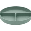 Kikkaboo Δίσκος Φαγητού από Σιλικόνη με χωρίσματα  Platinum Silicone Sage (31302050032)