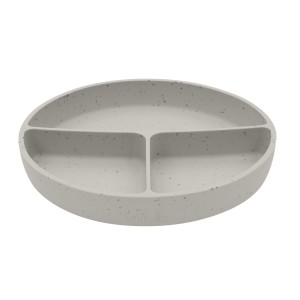 Kikkaboo Δίσκος Φαγητού από Σιλικ΄όνη με χωρίσματα  Platinum Silicone Sand (31302050033)