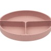 Kikkaboo Δίσκος Φαγητού από Σιλικόνη με χωρίσματα  Platinum Silicone Blush (31302050034)