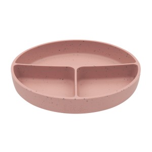 Kikkaboo Δίσκος Φαγητού από Σιλικόνη με χωρίσματα  Platinum Silicone Blush (31302050034) Kikkaboo Δίσκος Φαγητού από Σιλικόνη με χωρίσματα  Platinum Silicone Blush (31302050034)