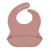 Kikkaboo Σαλιάρα από Platinum σιλικόνη Blush (31302050037)