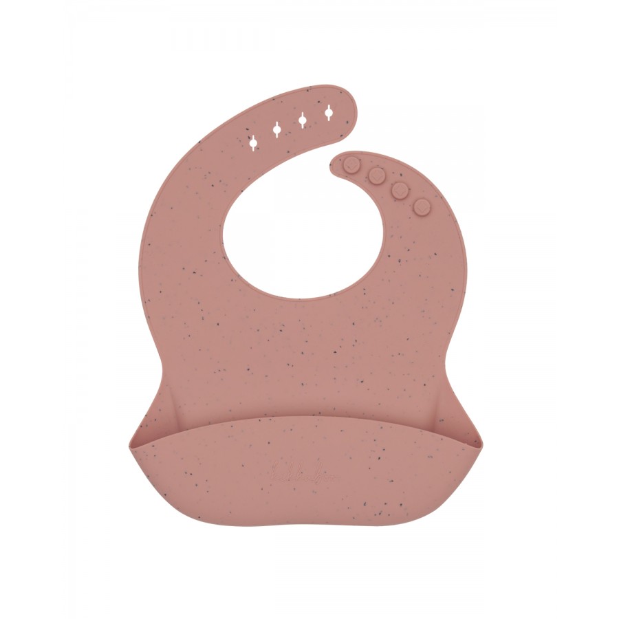 Kikkaboo Σαλιάρα από Platinum σιλικόνη Blush (31302050037)