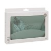 Kikkaboo Σαλιάρα από Platinum σιλικόνη Flora Sage (31302050038)