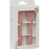 Kikkaboo Σετ Κουτάλι & Πιρούνι από Σιλικόνη Platinum Silicone Blush (31302050044) Kikkaboo Σετ Κουτάλι & Πιρούνι από Σιλικόνη Platinum Silicone Blush (31302050044)
