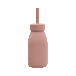 Kikkaboo Μπουκάλι με καλαμάκι από Σιλικόνη Platinum Silicone Blush (31302050047)