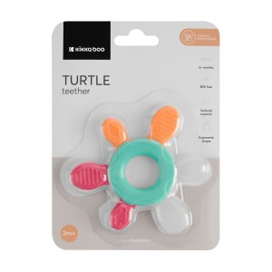 Kikkaboo  Μασητικό Σιλικόνης Turtle (31303020073) Kikkaboo  Μασητικό Σιλικόνης Turtle (31303020073)