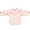 Kikkaboo Σαλιάρα-Ποδιά Αδιάβροχη με Μανίκια Arty Pink Pattern (31303030058)