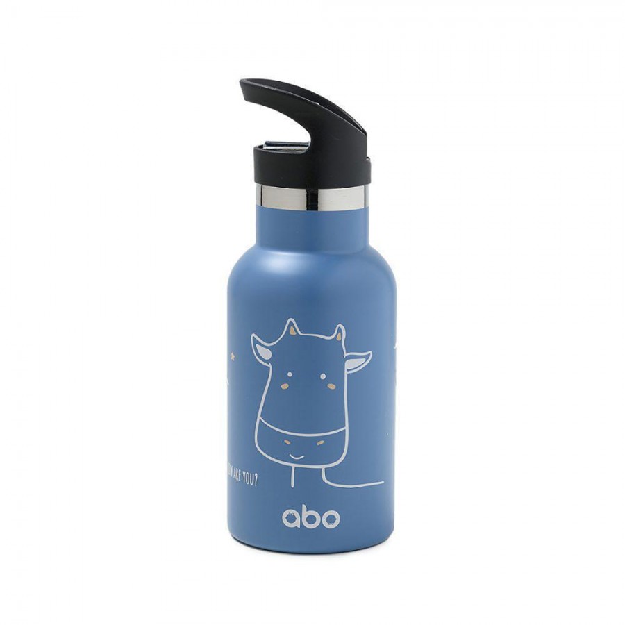 Abo Παγούρι θερμός 350 ml με έξτρα πώμα abottle cow are you (313205)