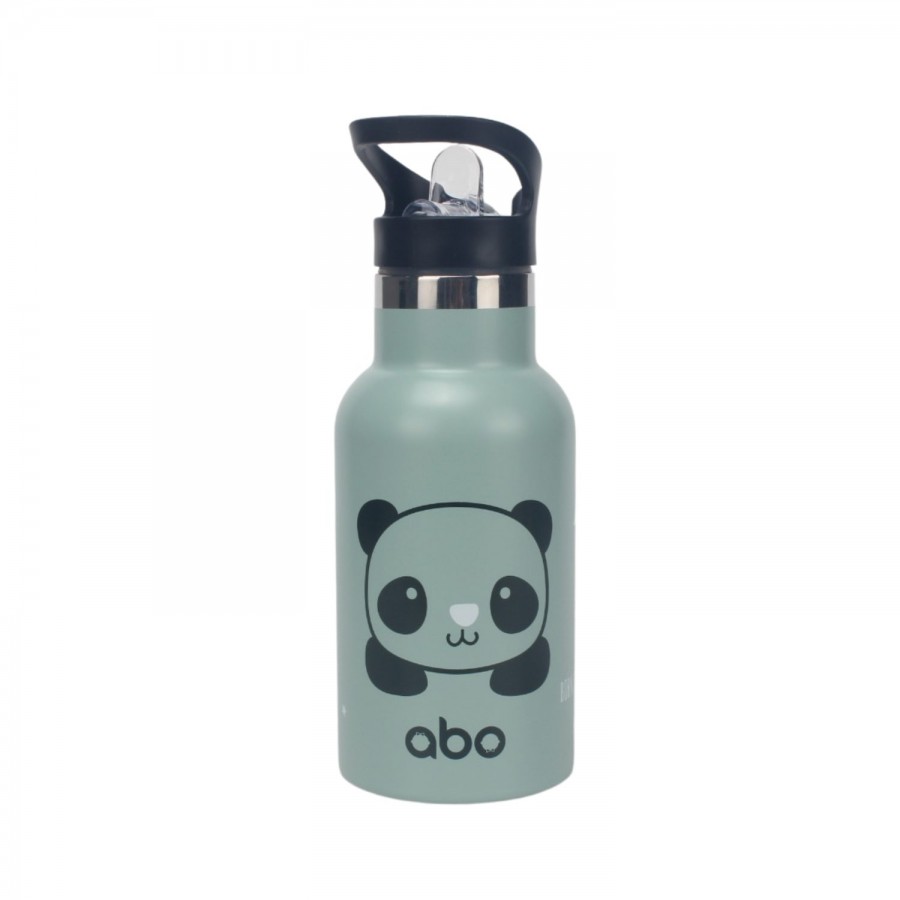 Abo Παγούρι θερμός 350 ml με έξτρα πώμα abottle Born to be Pandastic (313206)