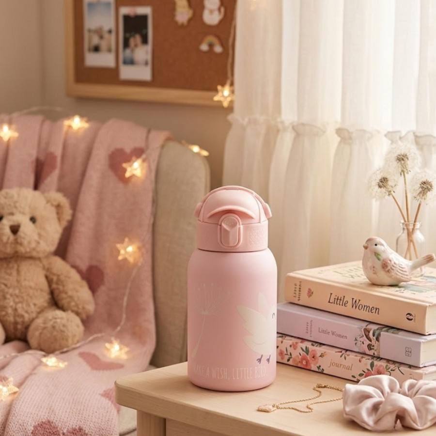 Abo Ανοξείδωτο Μπουκάλι-Θερμός 350ml – MAKE A WISH LITTLE BIRD (314001) Abo Ανοξείδωτο Μπουκάλι-Θερμός 350ml – MAKE A WISH LITTLE BIRD (314001)