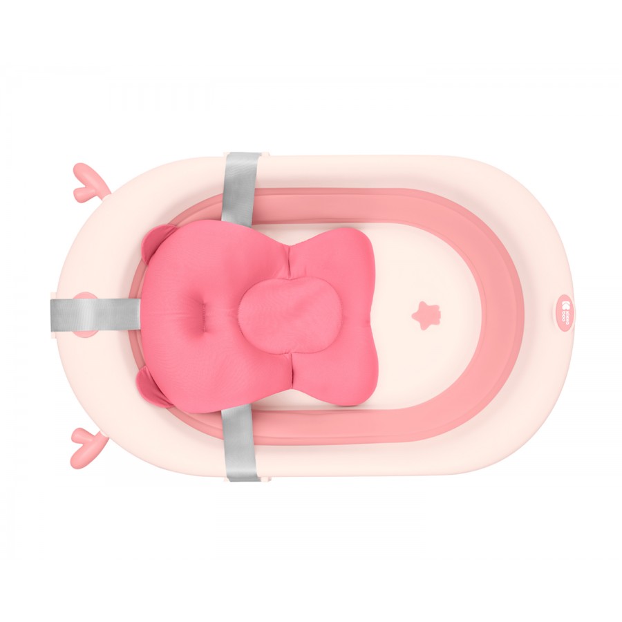 Kikkaboo Αντιολισθητικό Στρώμα Μπάνιου Bear Pink (31404010010)
