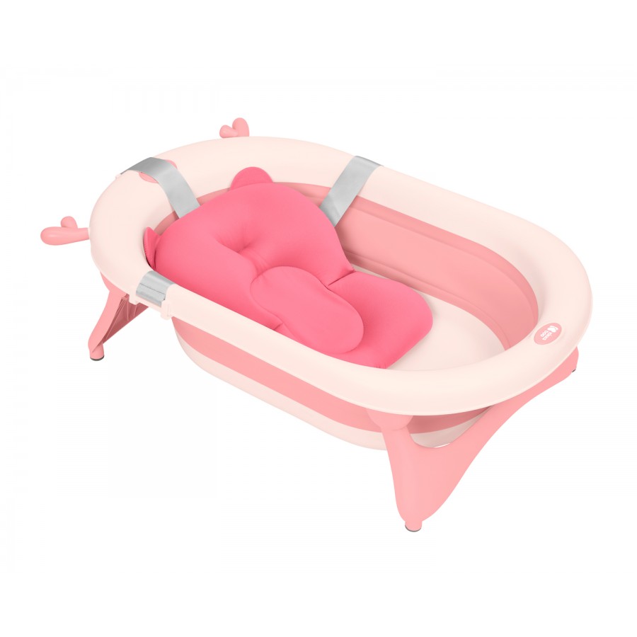 Kikkaboo Αντιολισθητικό Στρώμα Μπάνιου Bear Pink (31404010010)