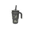 Abo Ανοξείδωτο Μπουκάλι-Θερμός 350ml με Χερούλι & Καλαμάκι –ALWAYS LOOK UP – LIKE A GIRAFFE (314702)