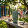 Abo Ανοξείδωτο Μπουκάλι-Θερμός 350ml με Χερούλι & Καλαμάκι –IN A FAST WORLD BE A TURTLE (314703) Abo Ανοξείδωτο Μπουκάλι-Θερμός 350ml με Χερούλι & Καλαμάκι –IN A FAST WORLD BE A TURTLE (314703)