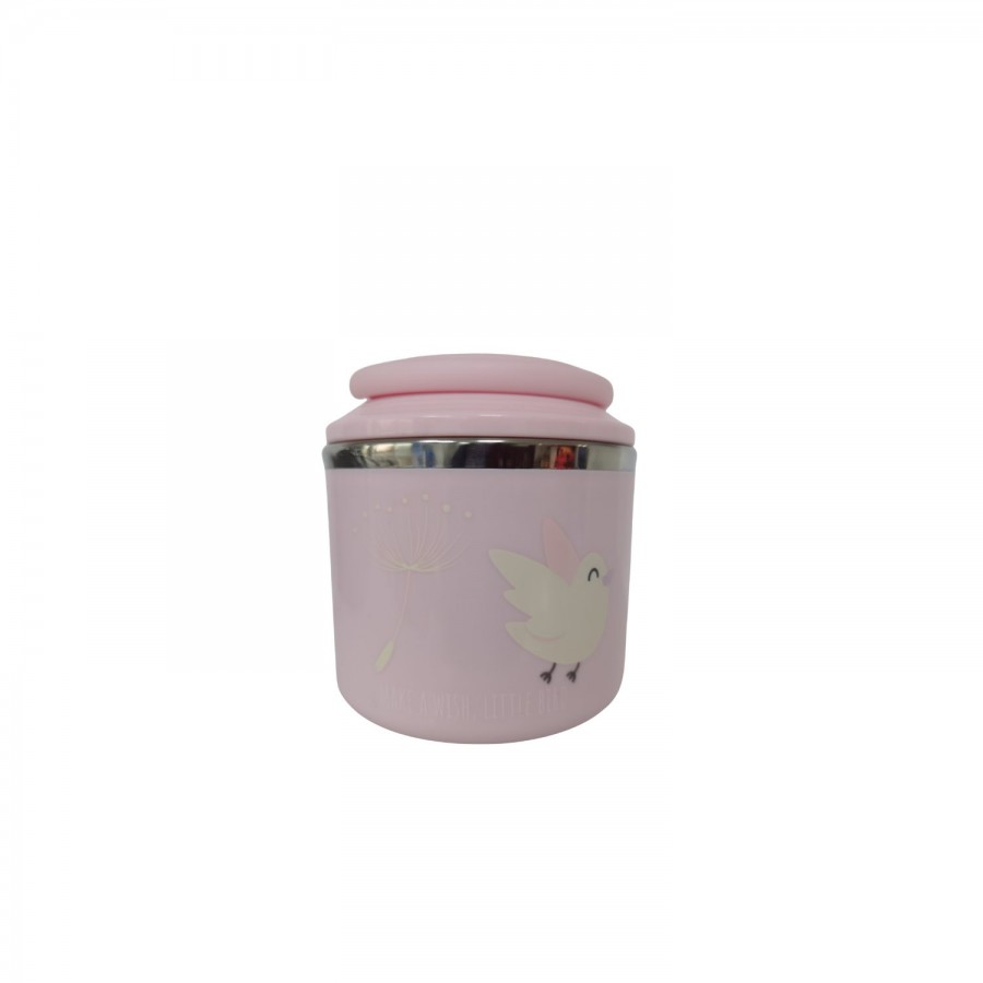 Abo Ανοξείδωτο Δοχείο Φαγητού 660ml – MAKE A WISH LITTLE BIRD (314901)