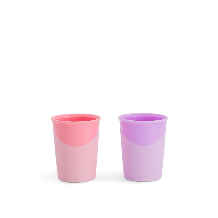 Twistshake Εκπαιδευτικό Ποτήρι 170ml 6+Μηνών Pastel Pink Purple 2τμχ (32-08-78114) Twistshake Εκπαιδευτικό Ποτήρι 170ml 6+Μηνών Pastel Pink Purple 2τμχ (32-08-78114)