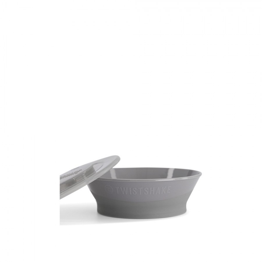 Twistshake Μπολ Φαγητού Αντιολισθητικό 6+ Μηνών Pastel Grey (32-08-78154) Twistshake Μπολ Φαγητού Αντιολισθητικό 6+ Μηνών Pastel Grey (32-08-78154)