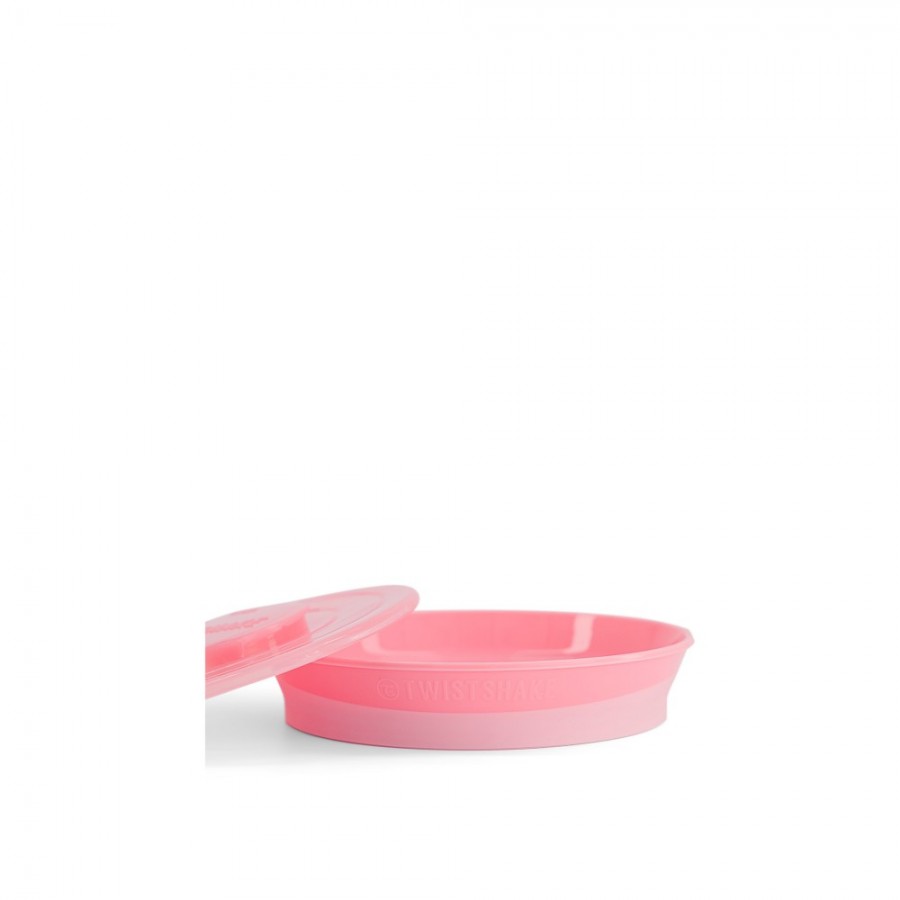 Twistshake Πιάτο Αντιολισθητικό 6+ Μηνών Pastel Pink (32-08-78159) Twistshake Πιάτο Αντιολισθητικό 6+ Μηνών Pastel Pink (32-08-78159)
