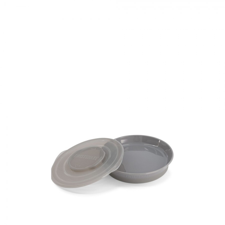 Twistshake Πιάτο Αντιολισθητικό 6+ Μηνών Pastel Grey (32-08-78164) Twistshake Πιάτο Αντιολισθητικό 6+ Μηνών Pastel Grey (32-08-78164)
