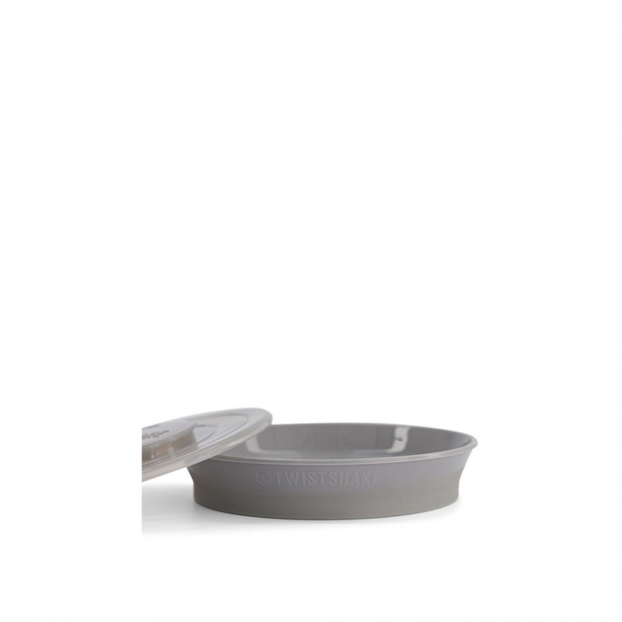 Twistshake Πιάτο Αντιολισθητικό 6+ Μηνών Pastel Grey (32-08-78164) Twistshake Πιάτο Αντιολισθητικό 6+ Μηνών Pastel Grey (32-08-78164)