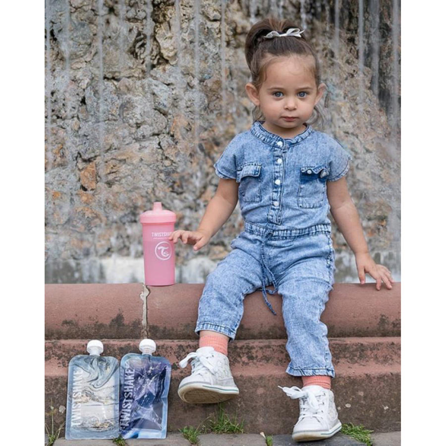 Twistshake Κύπελλο Kid Cup 360ml 12+ Μηνών Pastel Pink με μίξερ φρούτων (32-08-78279) Twistshake Κύπελλο Kid Cup 360ml 12+ Μηνών Pastel Pink με μίξερ φρούτων (32-08-78279)